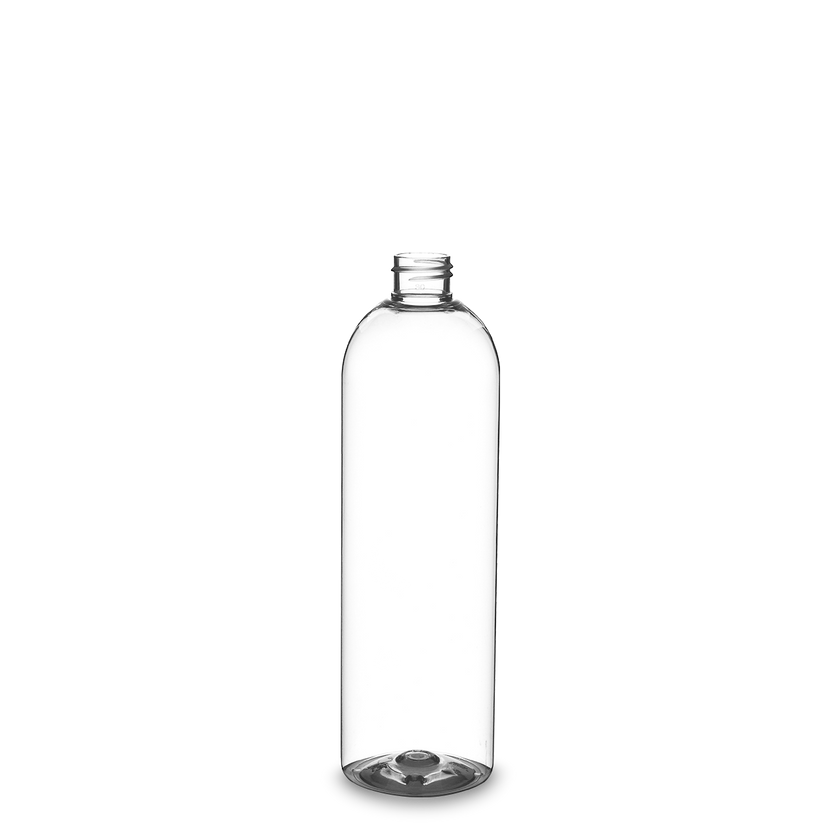 500 ml Tall Boston Round - PET - klar - 28/410
