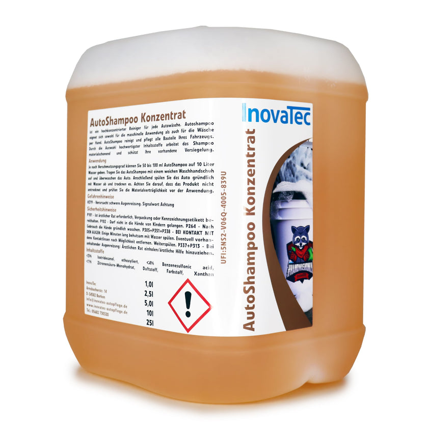5-Liter-Kanister Autoshampoo Konzentrat für perfekte Handwäsche und Detailing