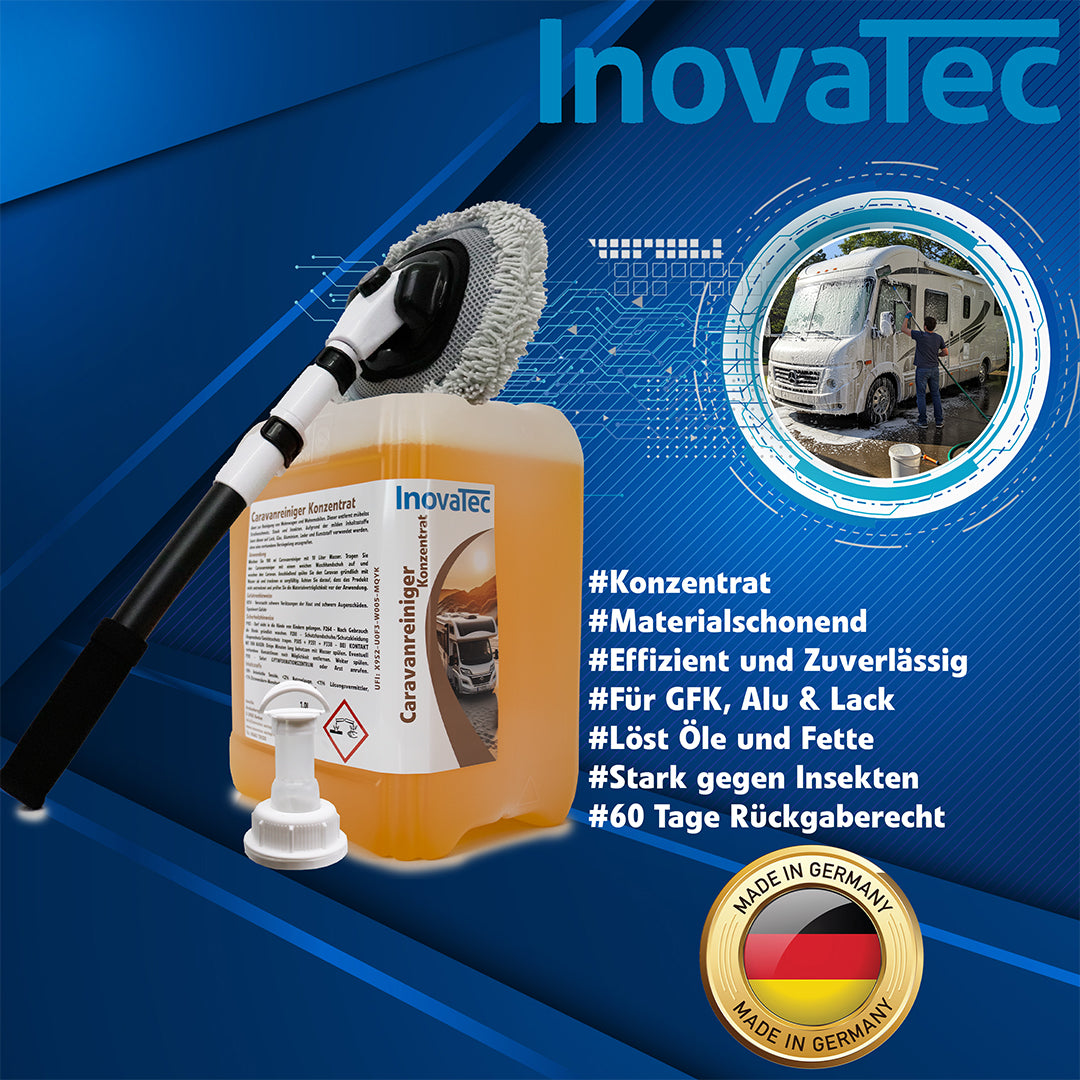 Caravanreiniger 5l + Waschmop