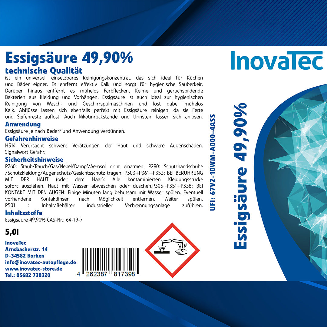 Essigsäure 49,9 %