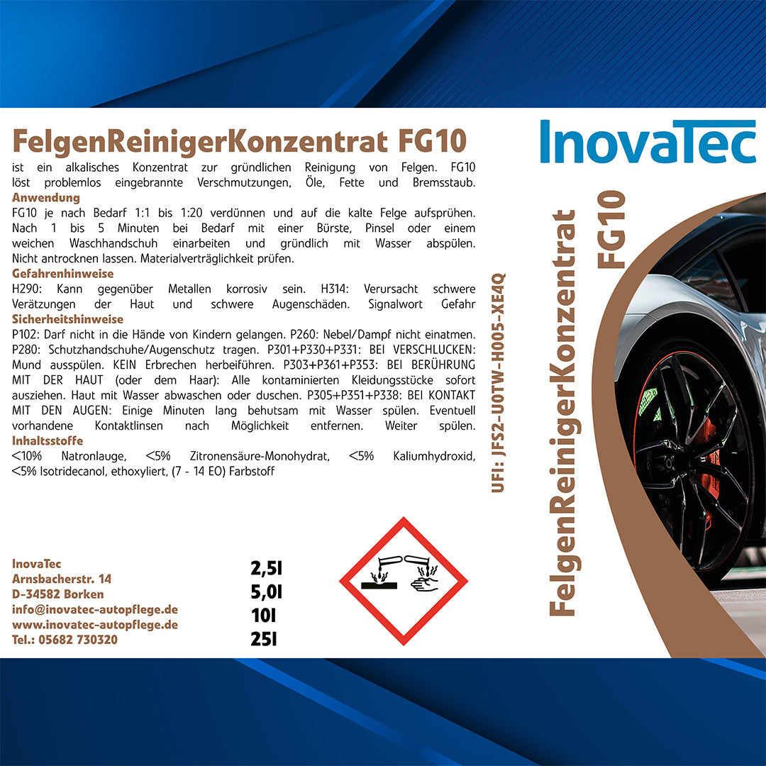 Felgenreiniger FG10 Konzentrat