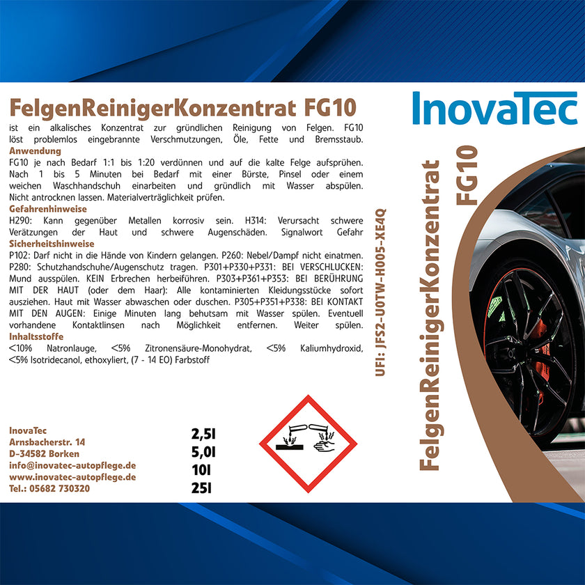 Felgenreiniger FG10 Konzentrat
