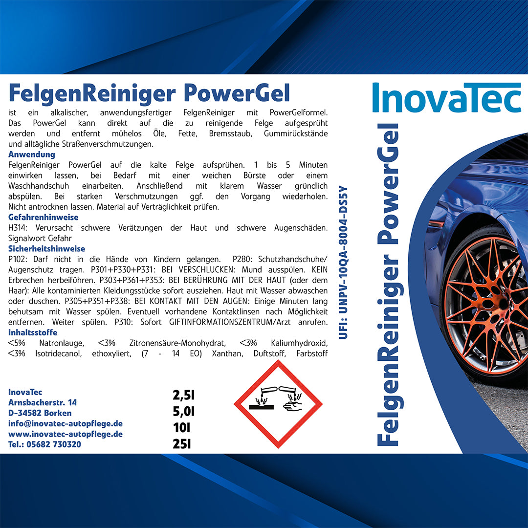 Felgenreiniger PowerGel