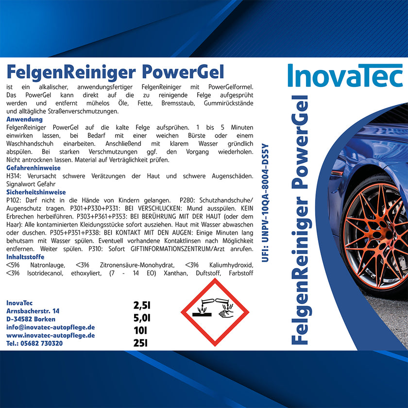 Felgenreiniger PowerGel