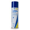 Dose von Cartechnic mit weißem Fettspray 300ml, blauer Deckel Blau Weiß Gelbes Design