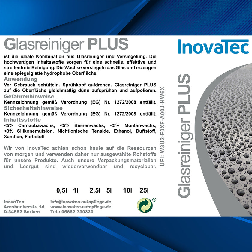 Glasreiniger Plus