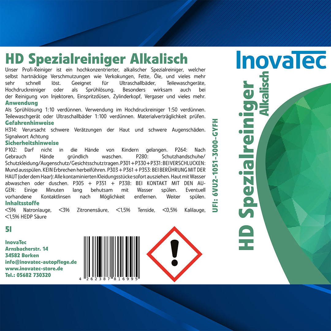 HD Spezialreiniger Alkalisch