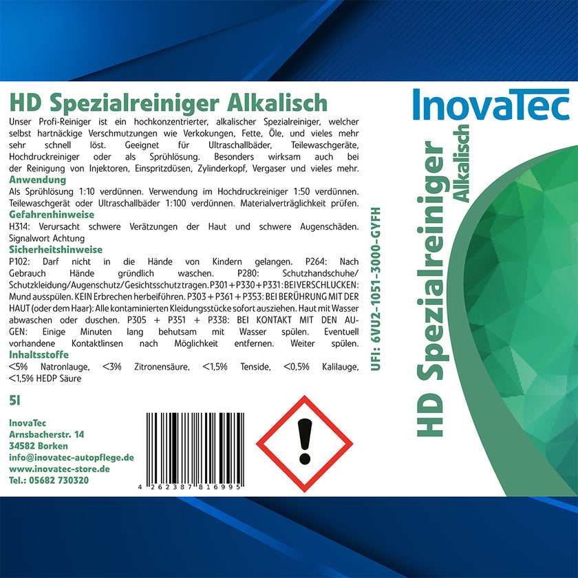HD Spezialreiniger Alkalisch