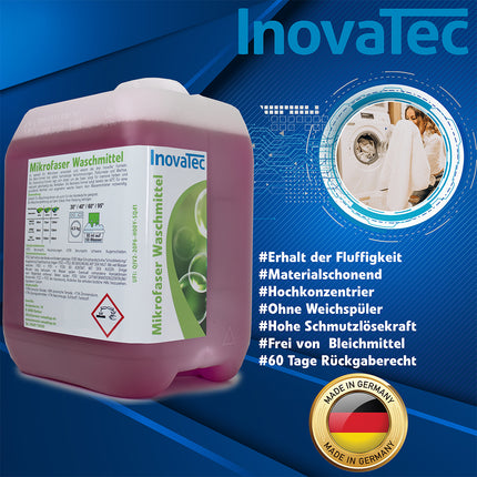 Mikrofaser Waschmittel