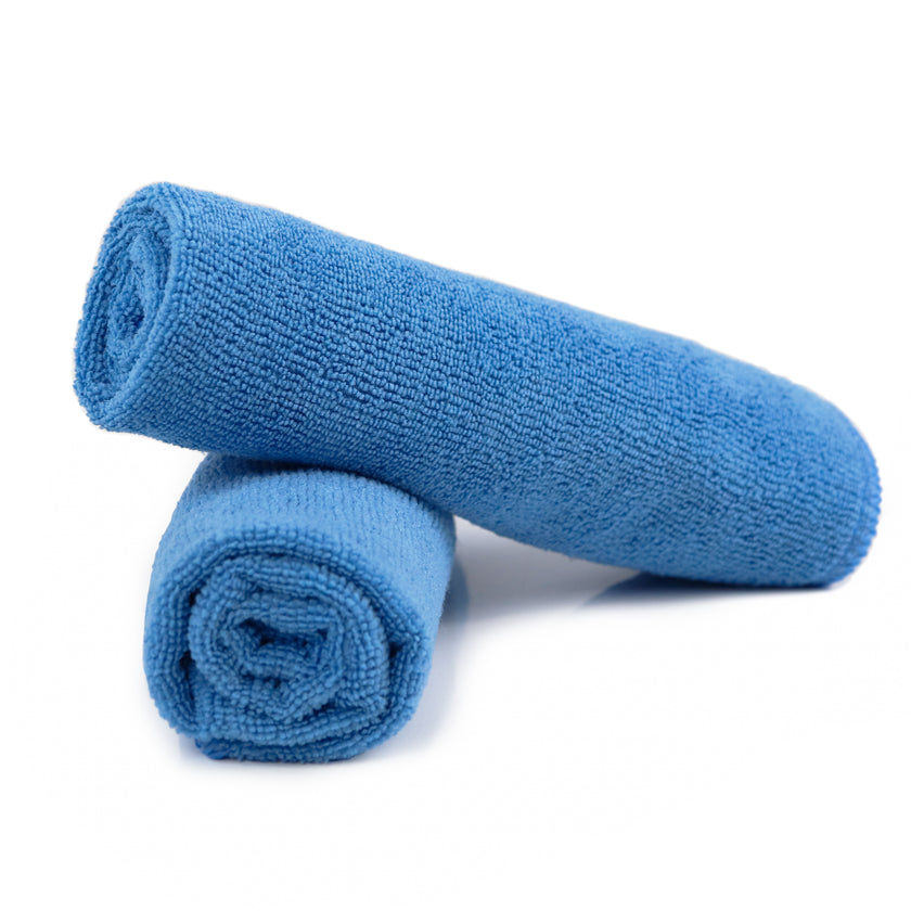 Mikrofaser Poliertuch Blau