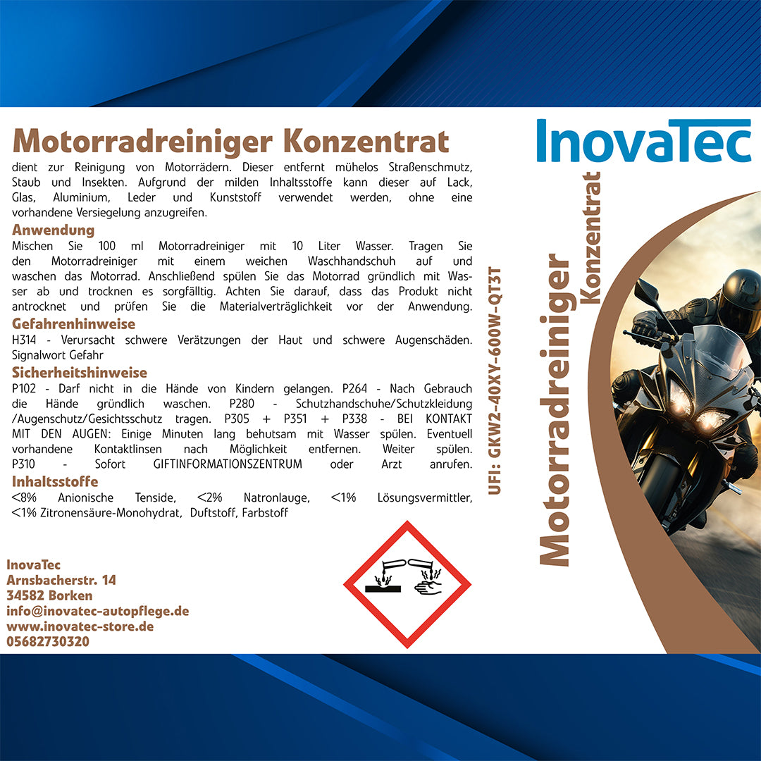 Motorradreiniger-Konzentrat