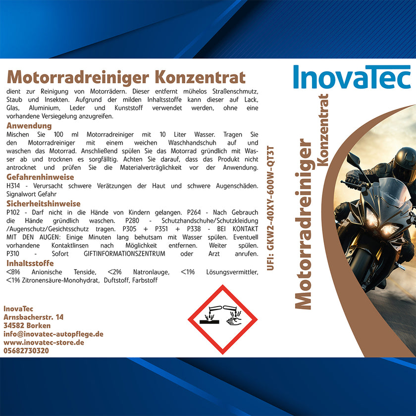 Motorradreiniger-Konzentrat