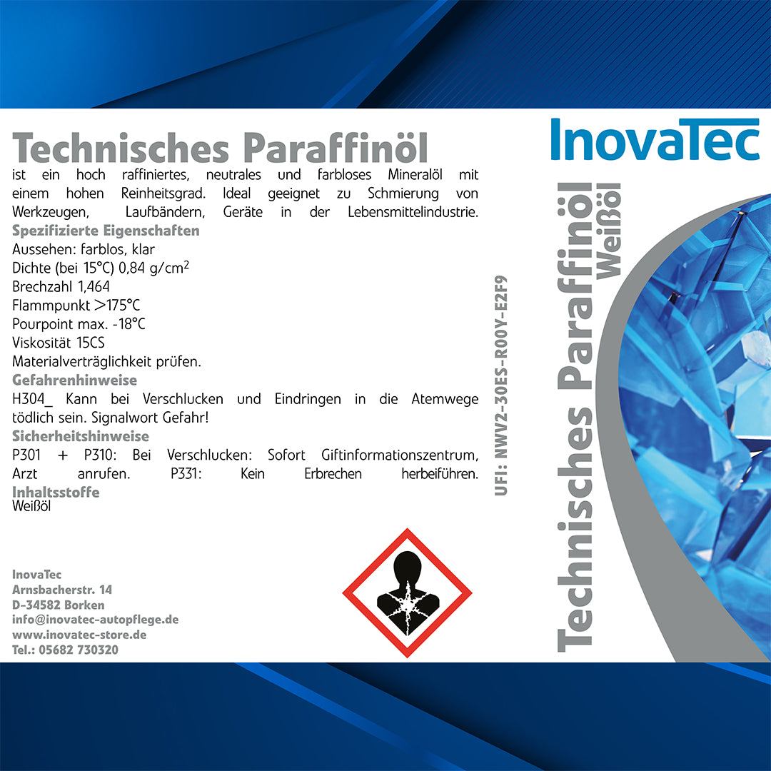 Technisches Paraffinöl Weißöl