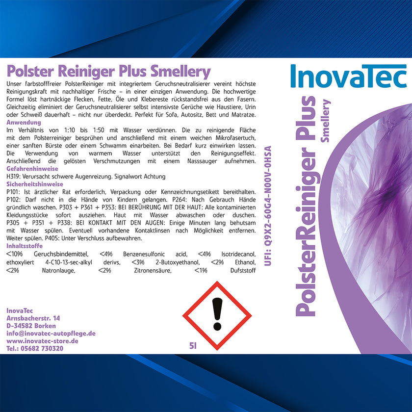 Polsterreiniger Plus Smellery Geruchsneutralisierer