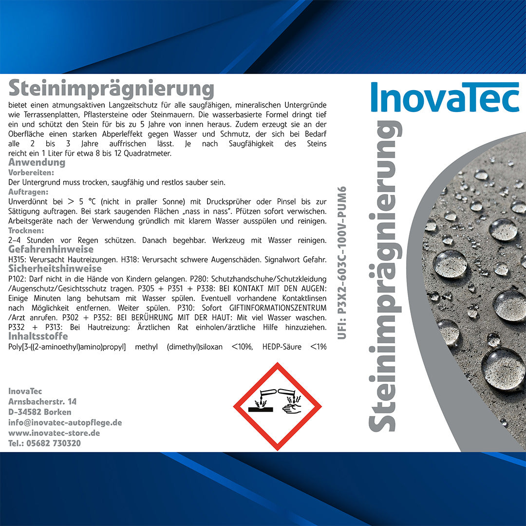 Steinimprägnierung